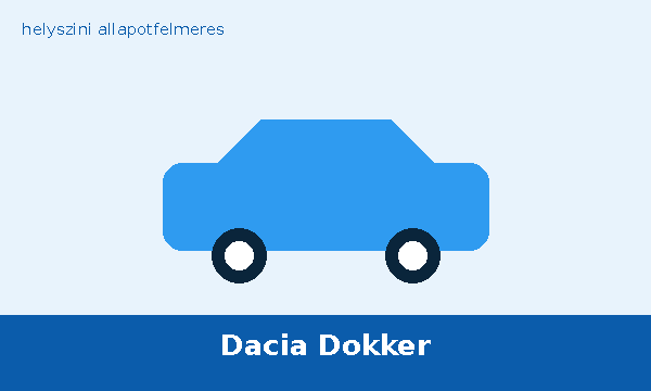 Dacia Dokker helyszíni autó átvizsgálás és állapotfelmérés vásárlás előtt
