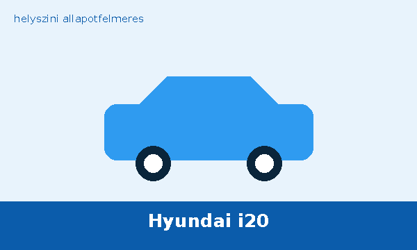 Hyundai i20 helyszíni autó átvizsgálás és állapotfelmérés vásárlás előtt