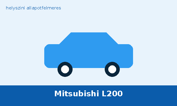 Mitsubishi L200 helyszíni autó átvizsgálás és állapotfelmérés vásárlás előtt