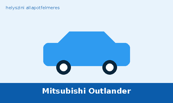 Mitsubishi Outlander helyszíni autó átvizsgálás és állapotfelmérés vásárlás előtt