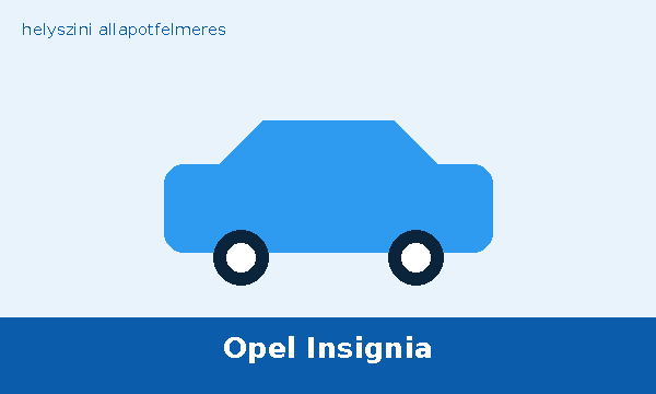 Opel Insignia helyszíni autó átvizsgálás és állapotfelmérés vásárlás előtt