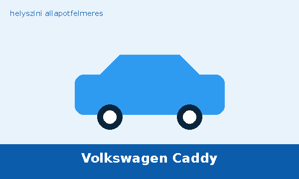 Volkswagen Caddy helyszíni autó átvizsgálás és állapotfelmérés vásárlás előtt